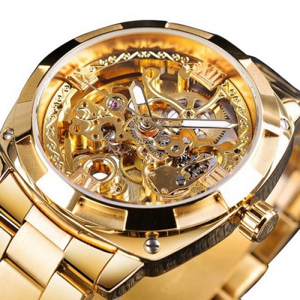 

Наручные часы Forsining 1091 All Gold