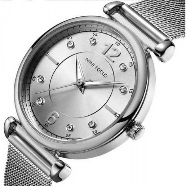 

Наручные часы Mini Focus MF0177L.05 All Silver Diamonds