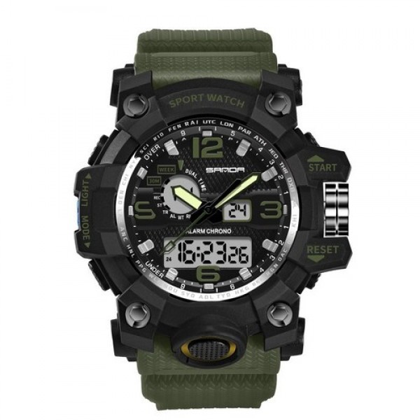 

Наручные часы Sanda 742 Green-Black