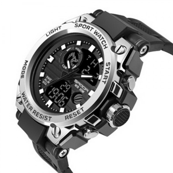 

Наручные часы Sanda 739 Black-Silver