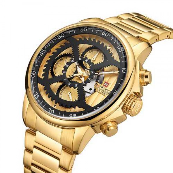 

Наручные часы Naviforce NF9150 Gold-Black