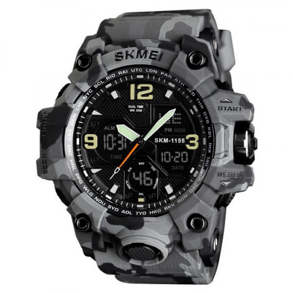 

Наручные часы Skmei Наручные часы 1155B Military Grey