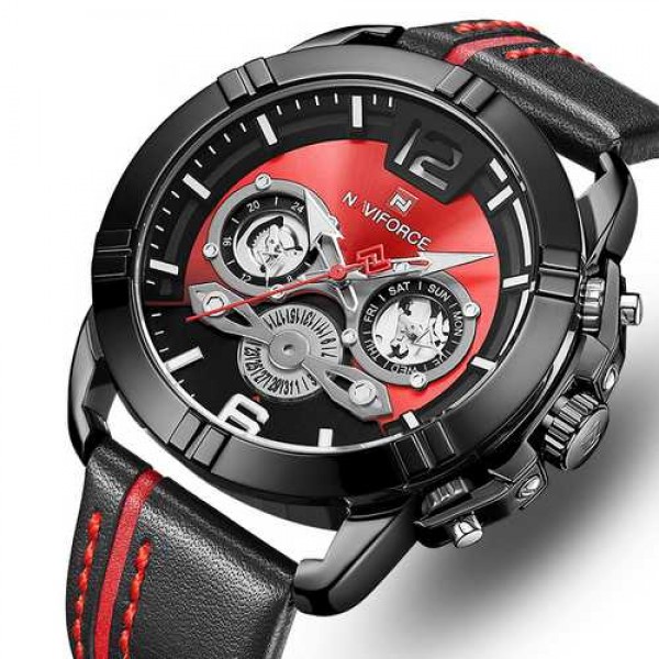 

Наручные часы Naviforce NF9168 Black-Red
