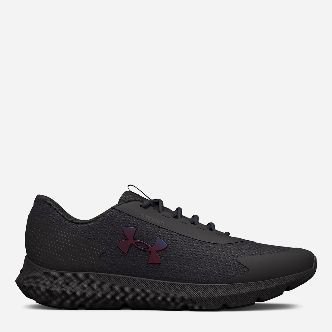 Акція на Чоловічі кросівки для бігу Under Armour Charged Rogue 3 Storm 3025523-001 45.5 (11.5US) 29.5 см Чорні від Rozetka