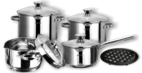 

Набор посуды Vitesse 9 предметов (VS-1029)