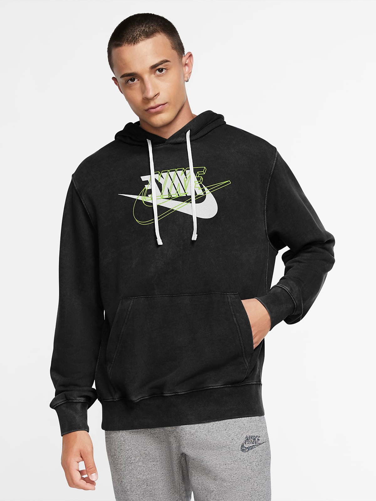 

Худи Nike M Nsw Retro Po Hoodie Ft CZ7830-010 L