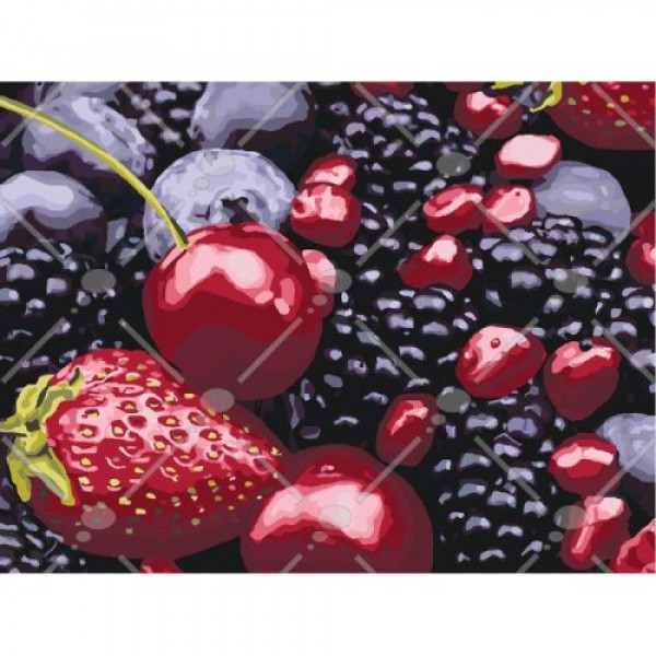 

Картина по номерам "Натюрморт. Вкус лета" КНО5541 TRG-23120