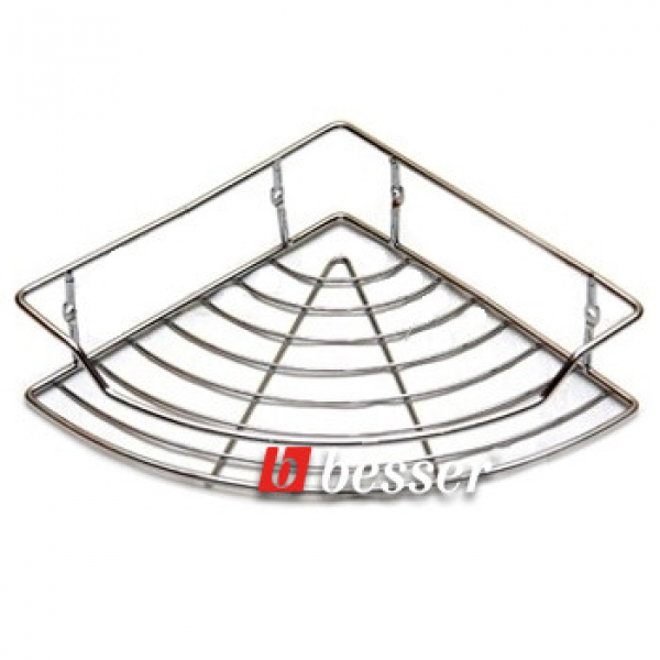 

Полка для ванной угловая 22226см Besser 0435C (KM-0435C)