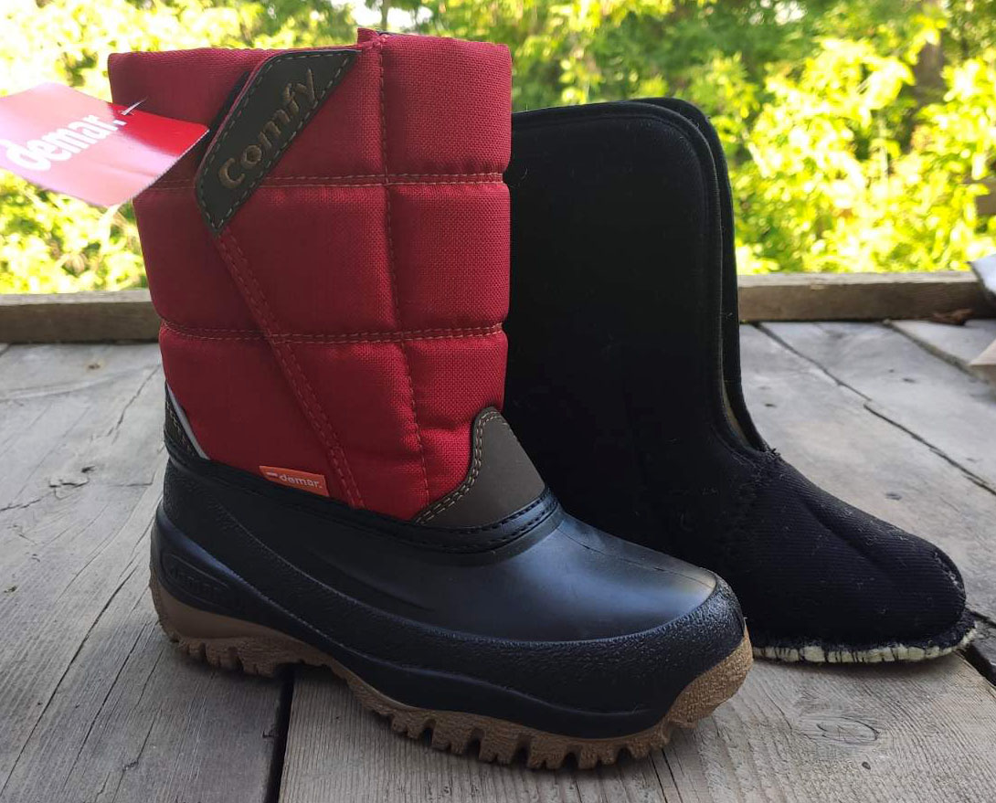 

Зимние сапоги Demar 1356С Comfy красного цвета. 31/32