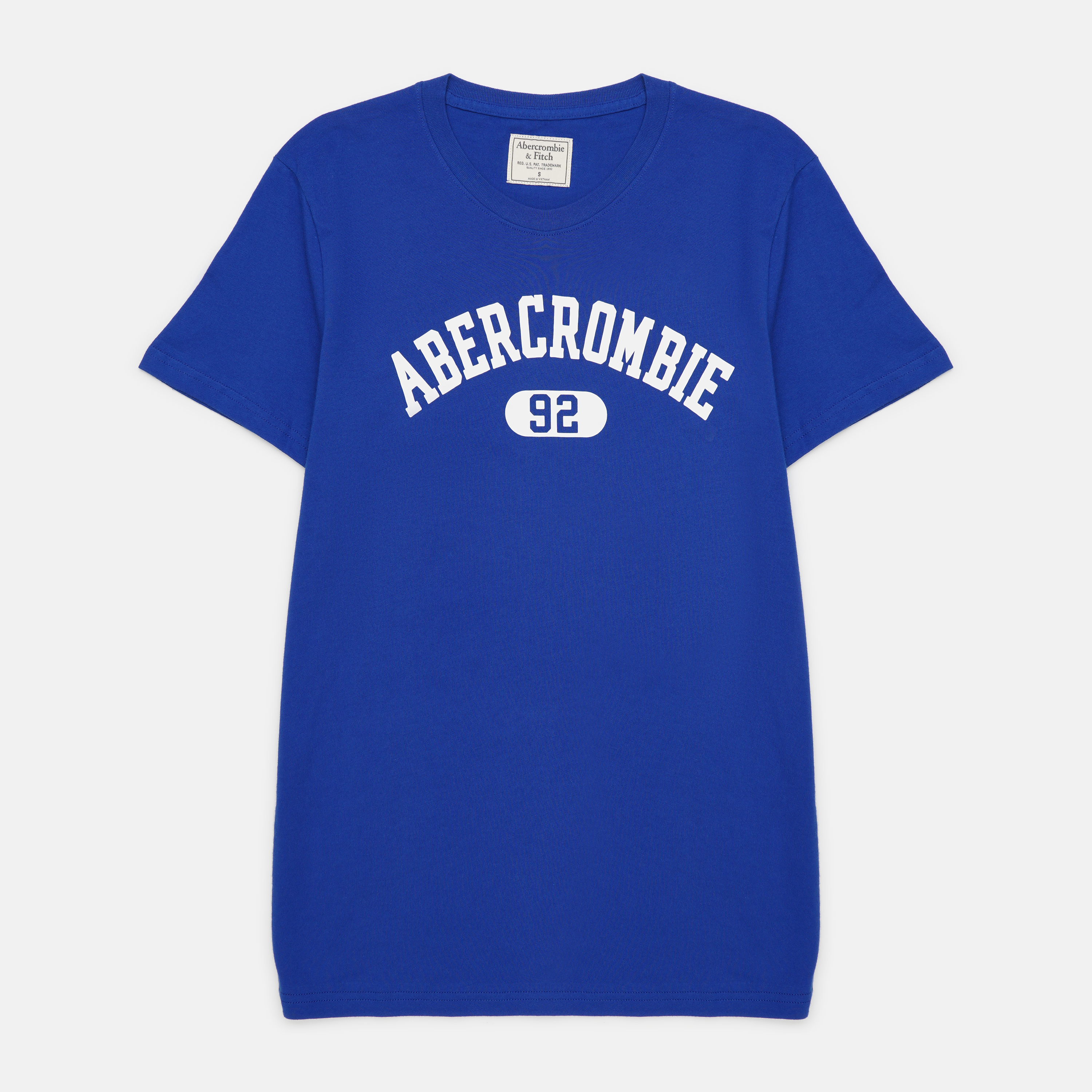 Акція на Футболка Abercrombie & Fitch 175 123 0086 022 S Синя від Rozetka
