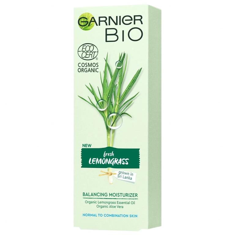 Крем для лица Garnier Bio Увлажняющий с экстрактом лемонграсса 50 мл ...