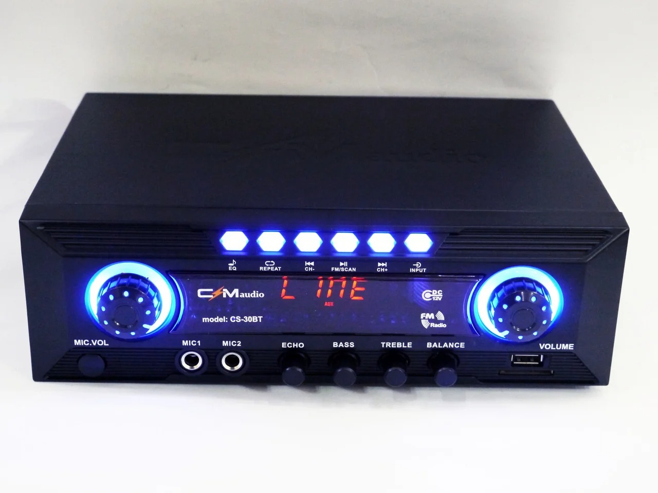 

Усилитель CMaudio CS30BT - Bluetooth, USB,SD,FM,MP3 Караоке 2х канальный 200W