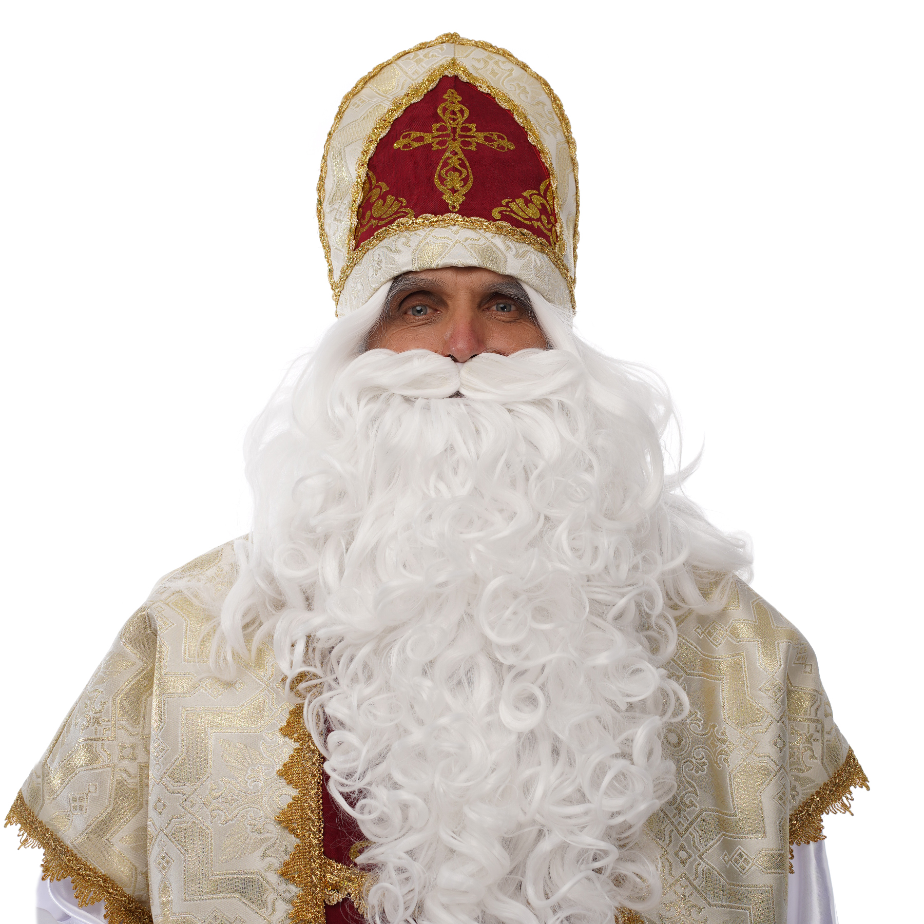 

Митра Святого Николая Роскошная Santa Store Золотой -62 А-МІТ-001, Митра Святого Николая Роскошная Santa Store Золотой 58-62 А-МІТ-001