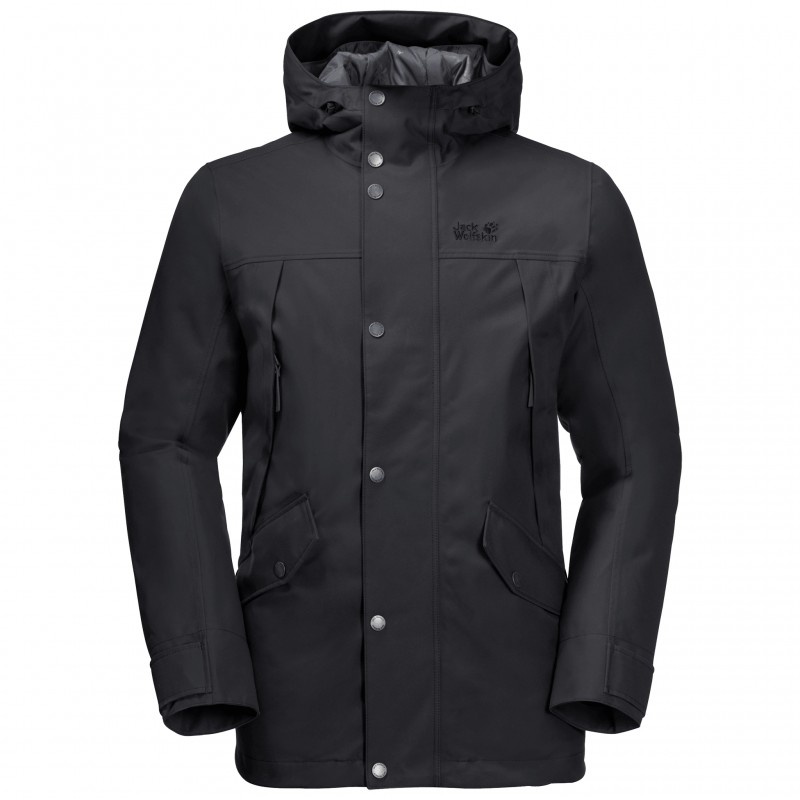 

Куртка Jack Wolfskin CLIFTON HILL JACKET  Черный 1113341-6000, Куртка Jack Wolfskin CLIFTON HILL JACKET L Черный 1113341-6000