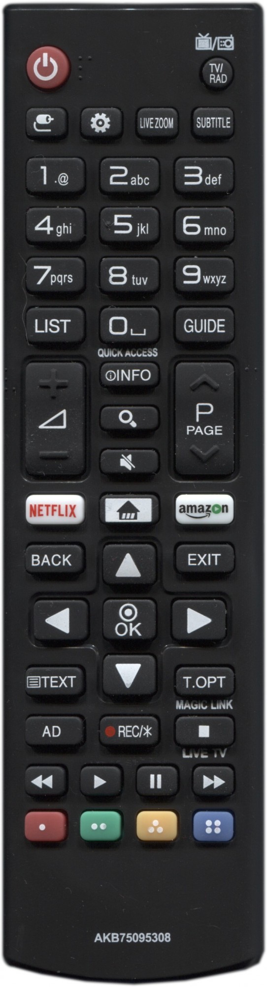 Пульт для телевизора LG AKB75095308, AKB75375608 – фото, отзывы ...