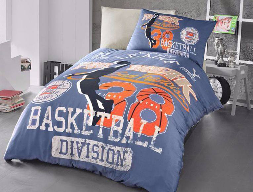 

Полуторный набор постельного белья 160*220 из Ранфорса Basket First Choice™