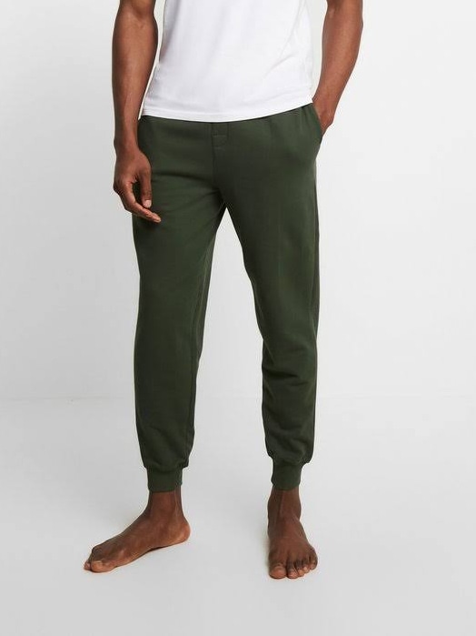 Акція на Спортивні штани чоловічі Calvin Klein 642061487 S Зелені від Rozetka