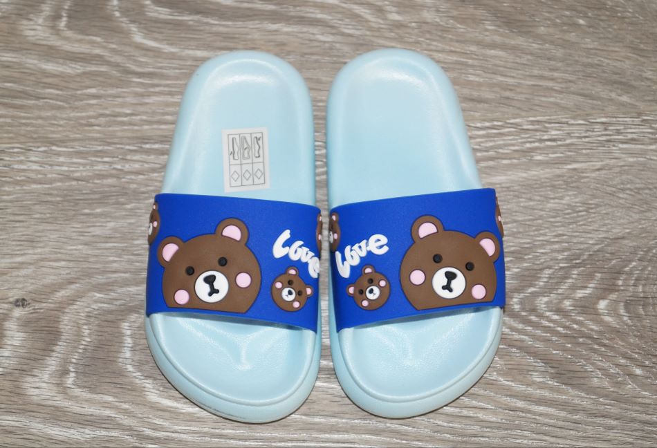 Шлепанцы детские Sanlin-2865-3 24-25 (15 см) голубые от продавца: Shoe ...