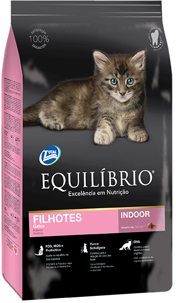 

Сухой корм для котят Equilibrio Kitten с курицей и рыбой 7.5 кг