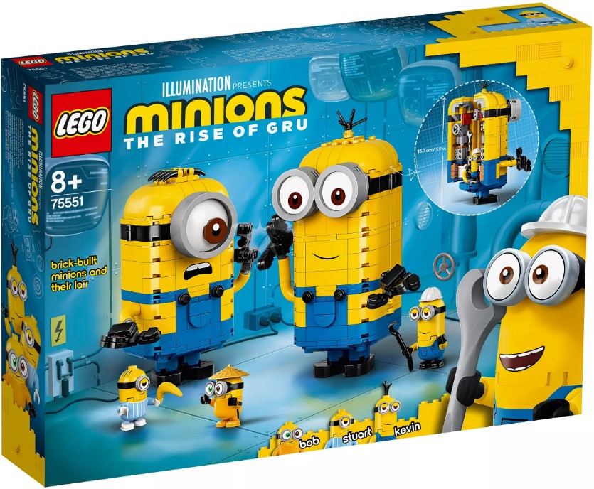 

Lego Minions Фигурки миньонов и их дом 75551