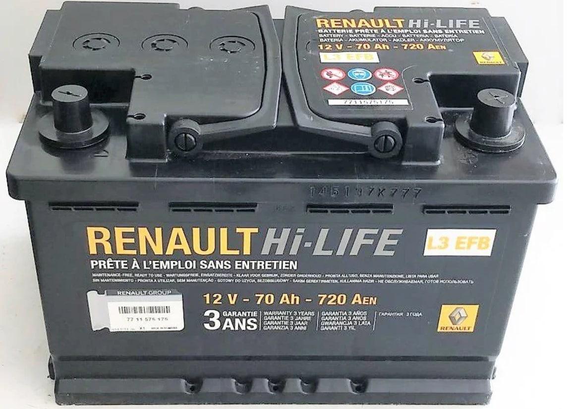 Акумуляторна батарея Renault Original Start-Stop 7711575175 – фото, отзывы,  характеристики в интернет-магазине ROZETKA от продавца: MedZap