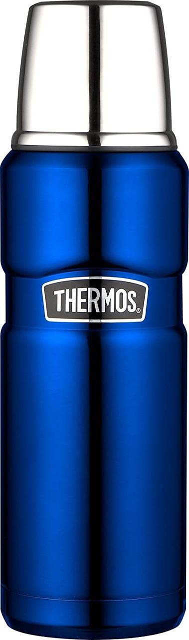 

Термос с чашкой Thermos Stainless King Flask 0.47л Metalic Blue 170016