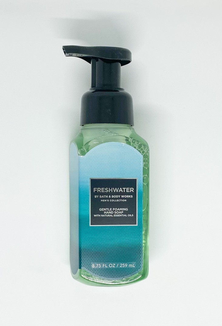 4 Bath & Body Works FRESHWATER FOR MEN Gentle Foaming Hand Soap 8.75 oz