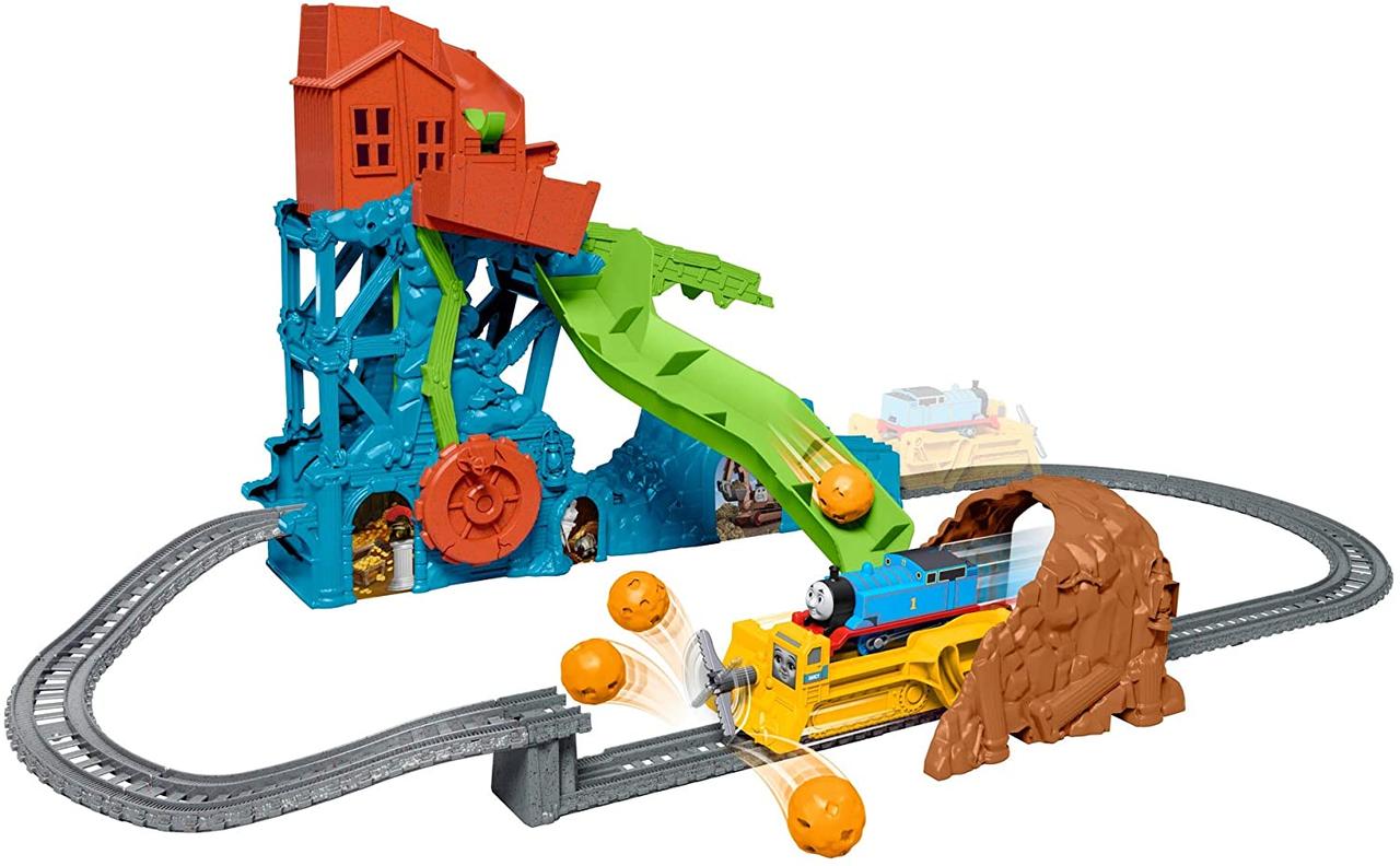 

Моторизована дорога Fisher-Price Thomas & Friends TrackMaster Cave Collapse Обвал в печері (GDV43)