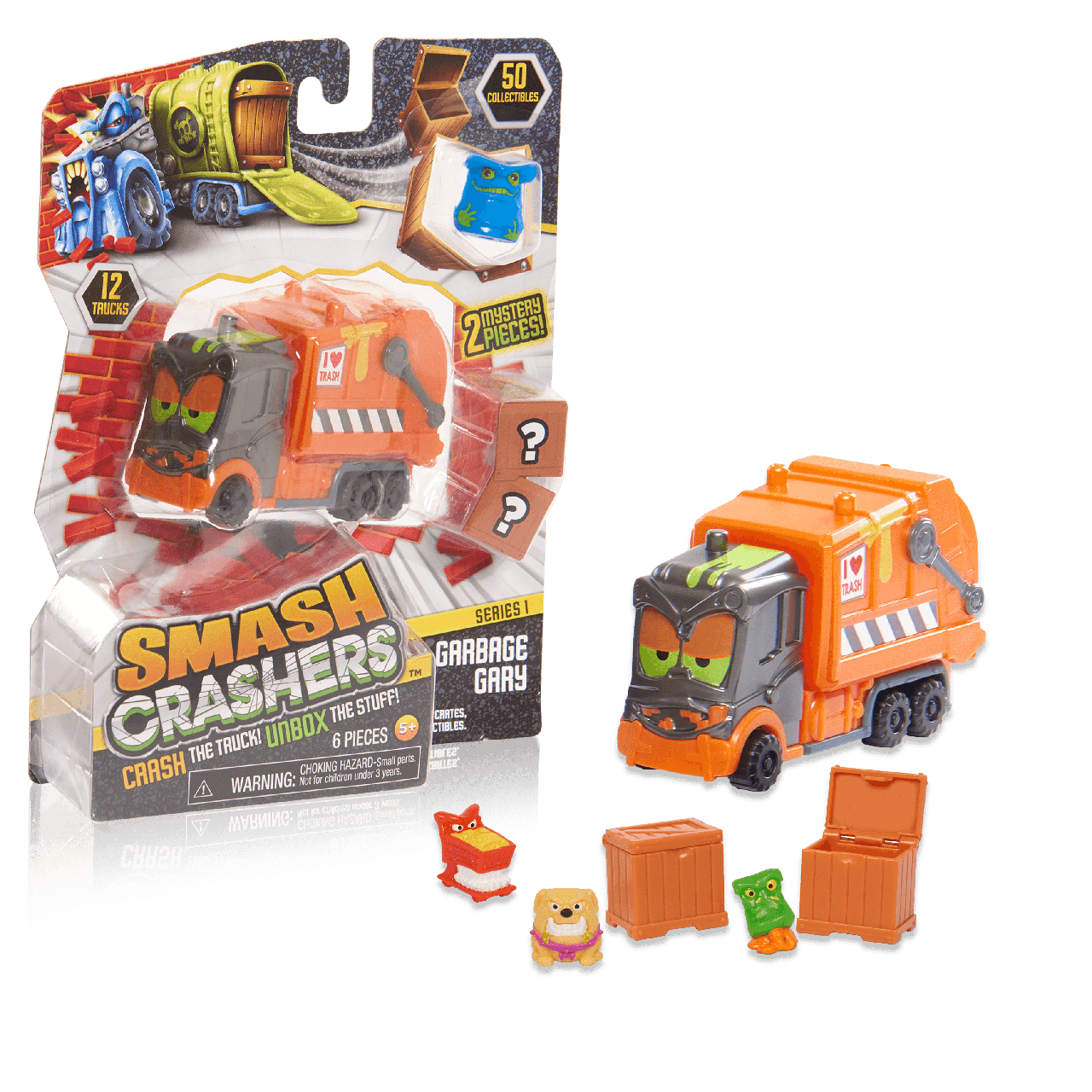 

Игровой набор Just Play Smash Crashers Garbage Gary (886144373046) (37304) (B07N9788WZ)