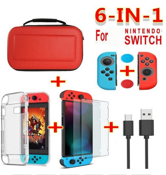 

Набір аксесуарів WANKANLAN 6 в 1 для Nintendo Switch (1525)