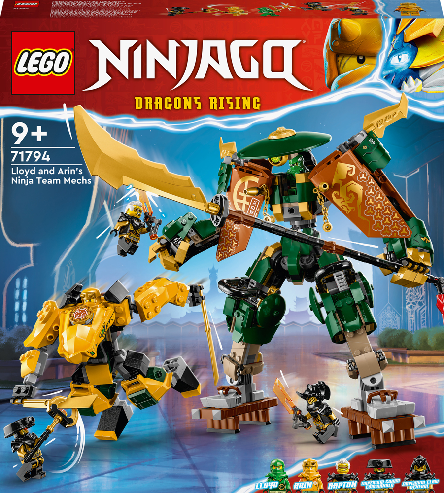 Конструктор LEGO Ninjago Командные работы ниндзя Ллойда и Арин 764 ...