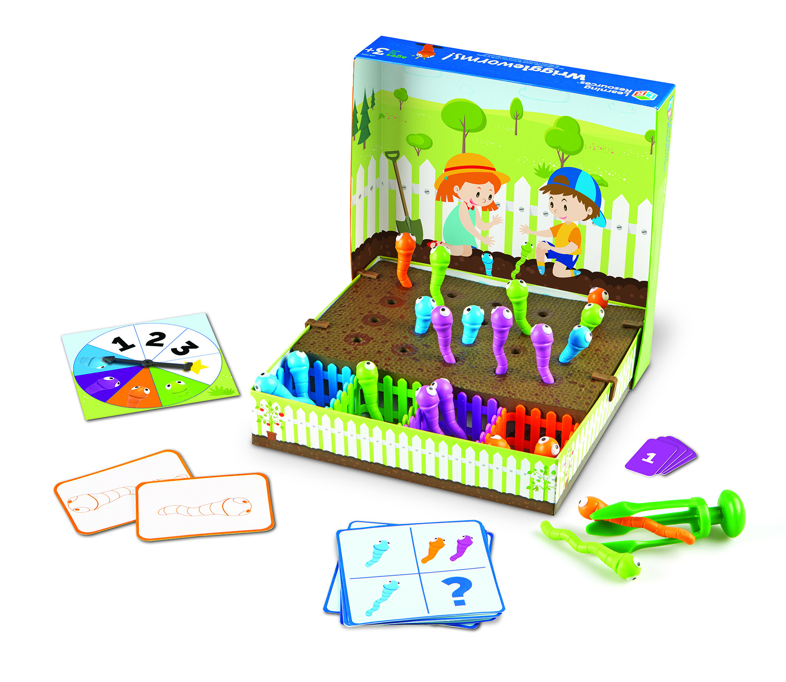 

Набор для сортировки "Червячки на ферме" Learning resources LER5552