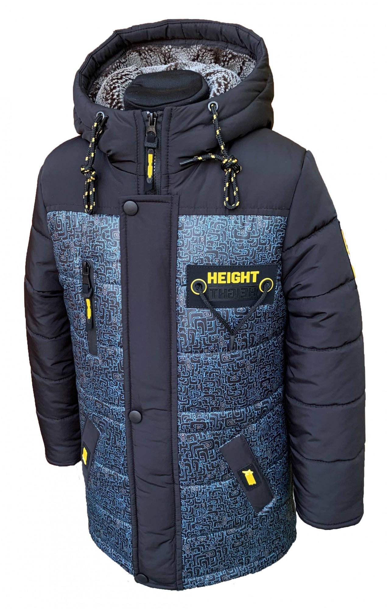 

Зимняя куртка-парка Casual Force Print-Height 146 см Черная