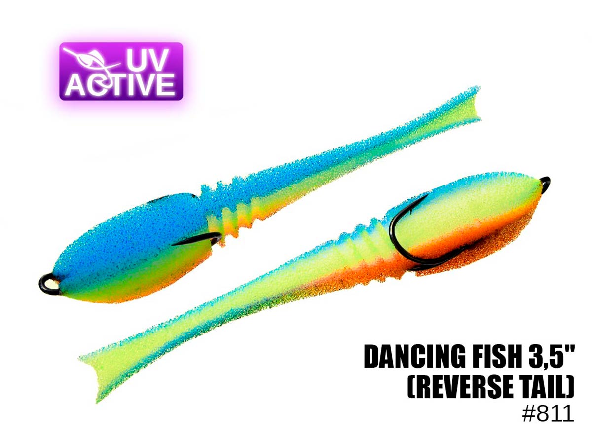 Поролоновая рыбка ProfMontazh Dancing Fish 3,5 (Reverse Tail) #811 (5шт) –  фото, отзывы, характеристики в интернет-магазине ROZETKA от продавца:  KillerFish