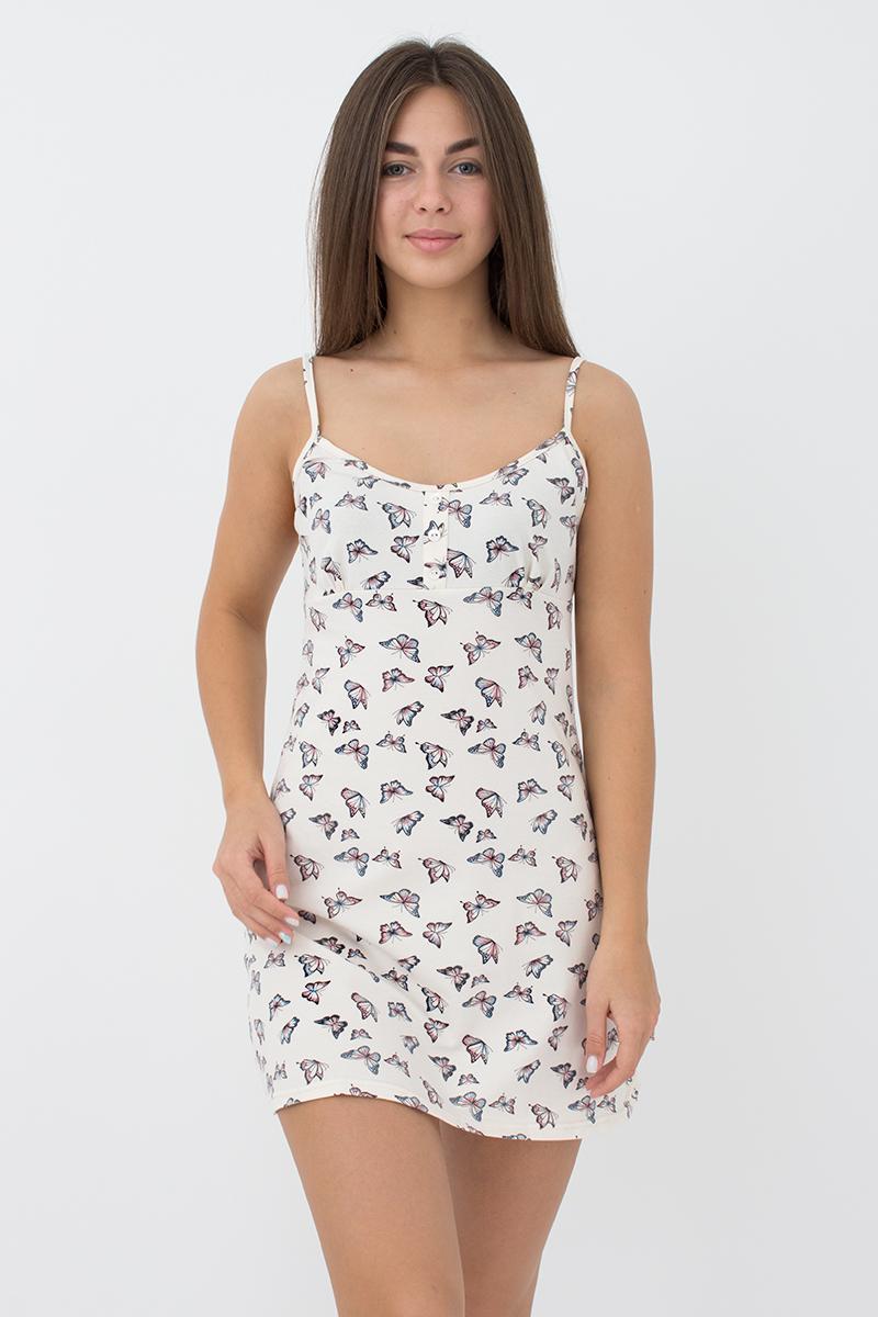 

Ночная рубашка Giulia BUTTERFLY 8012/010 S Milk