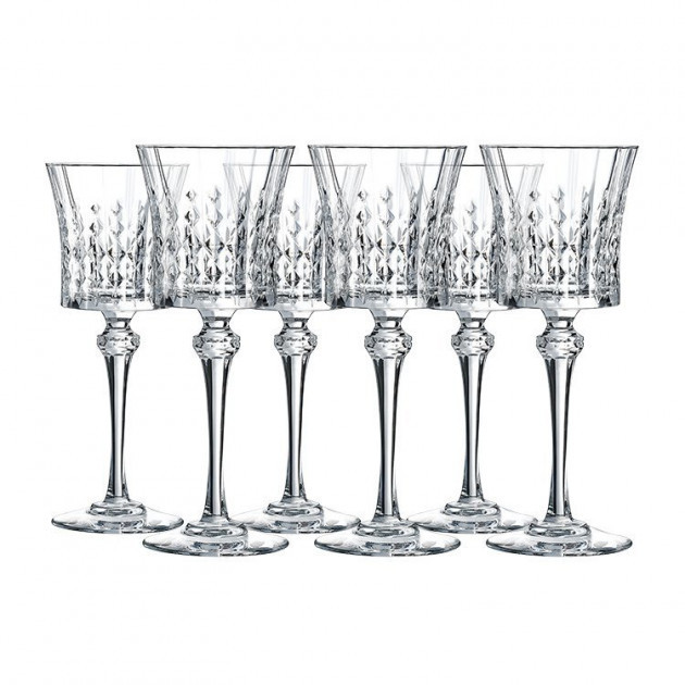 

Набор бокалов для вина Eclat Lady diamond 270 мл 6 пр L9743/g5207