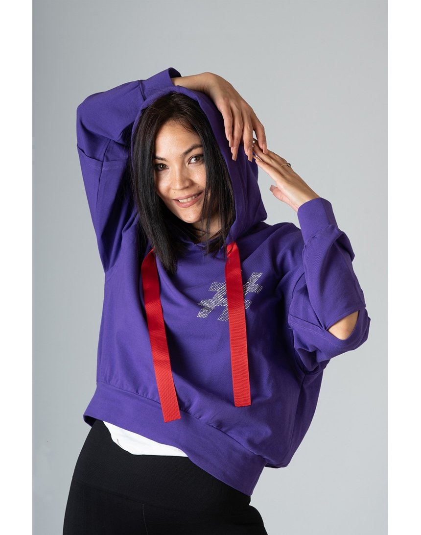 

Худи Sonesta с разрезом на рукаве M фиолетовый (SN2744 purple)