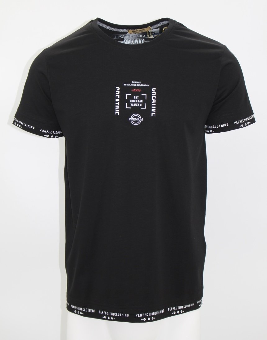 

Футболка MAXWAY XL черная (8790 black)