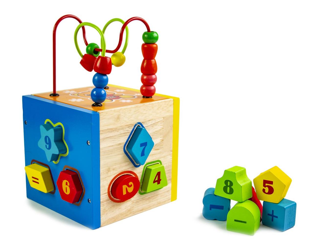 

Деревянная игрушка-сортер Toys "Цифры+лабиринт"