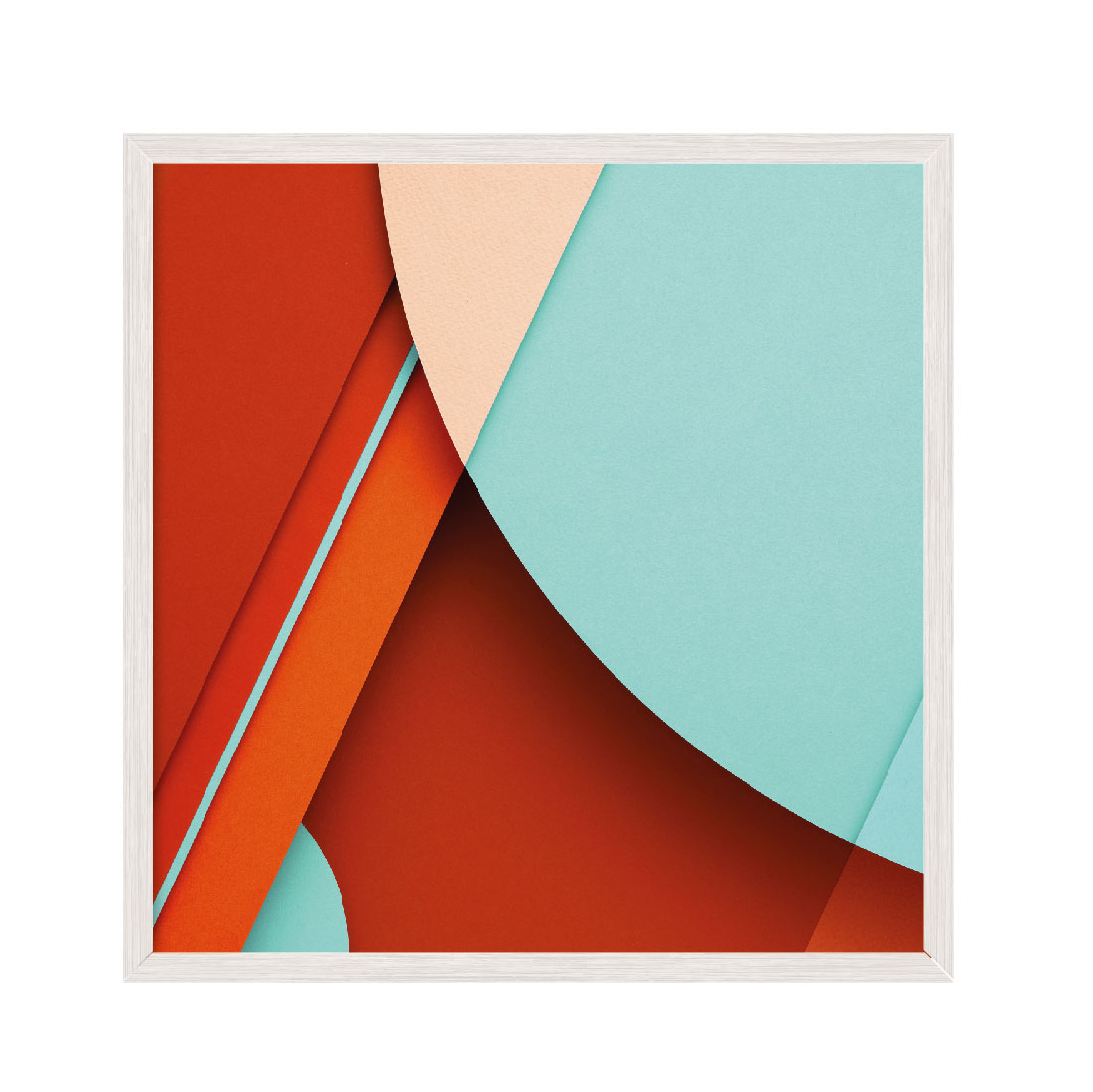 

Постер "Wall Art" с антибликовым стеклом 45 x 45 см в белой рамке
