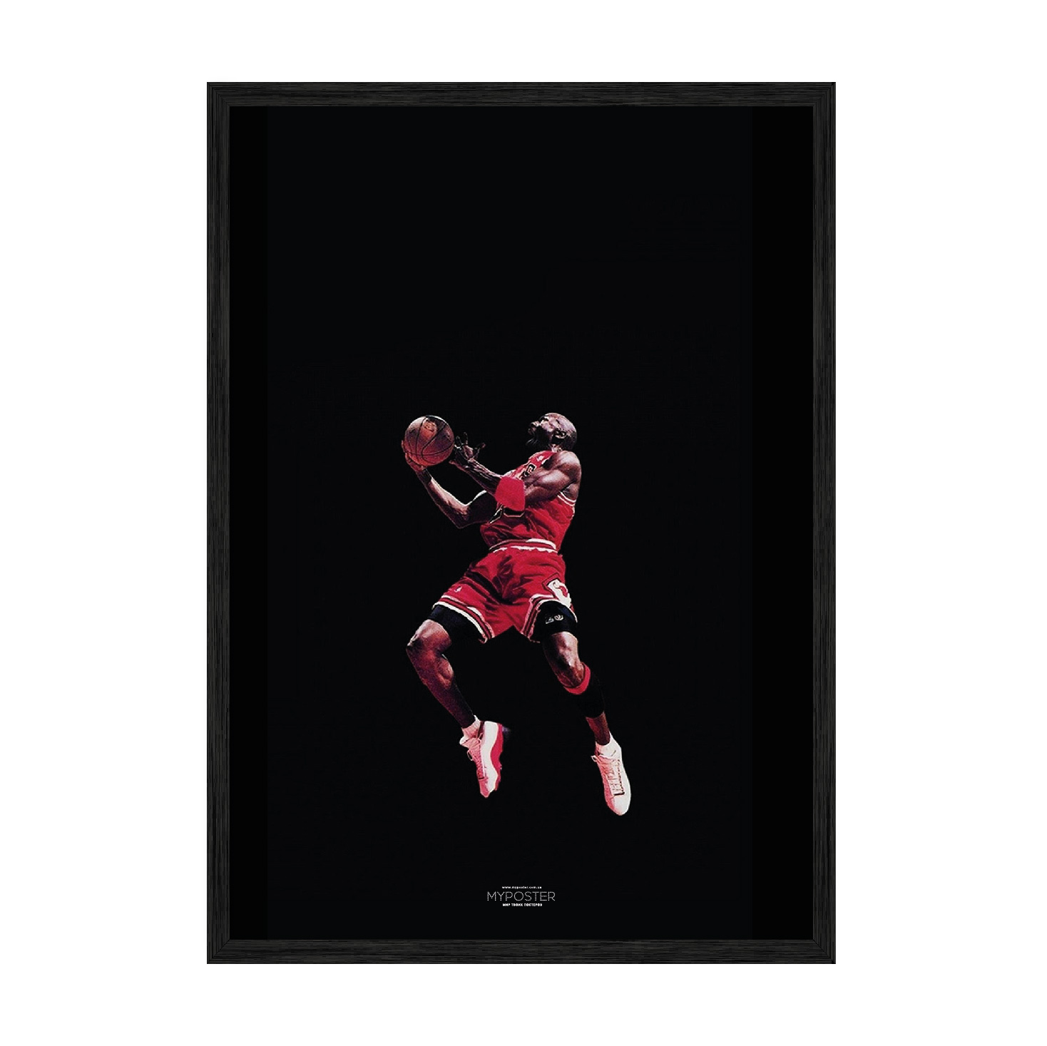 

Постер "Jordan" без стекла 596x840 мм в чёрной рамке