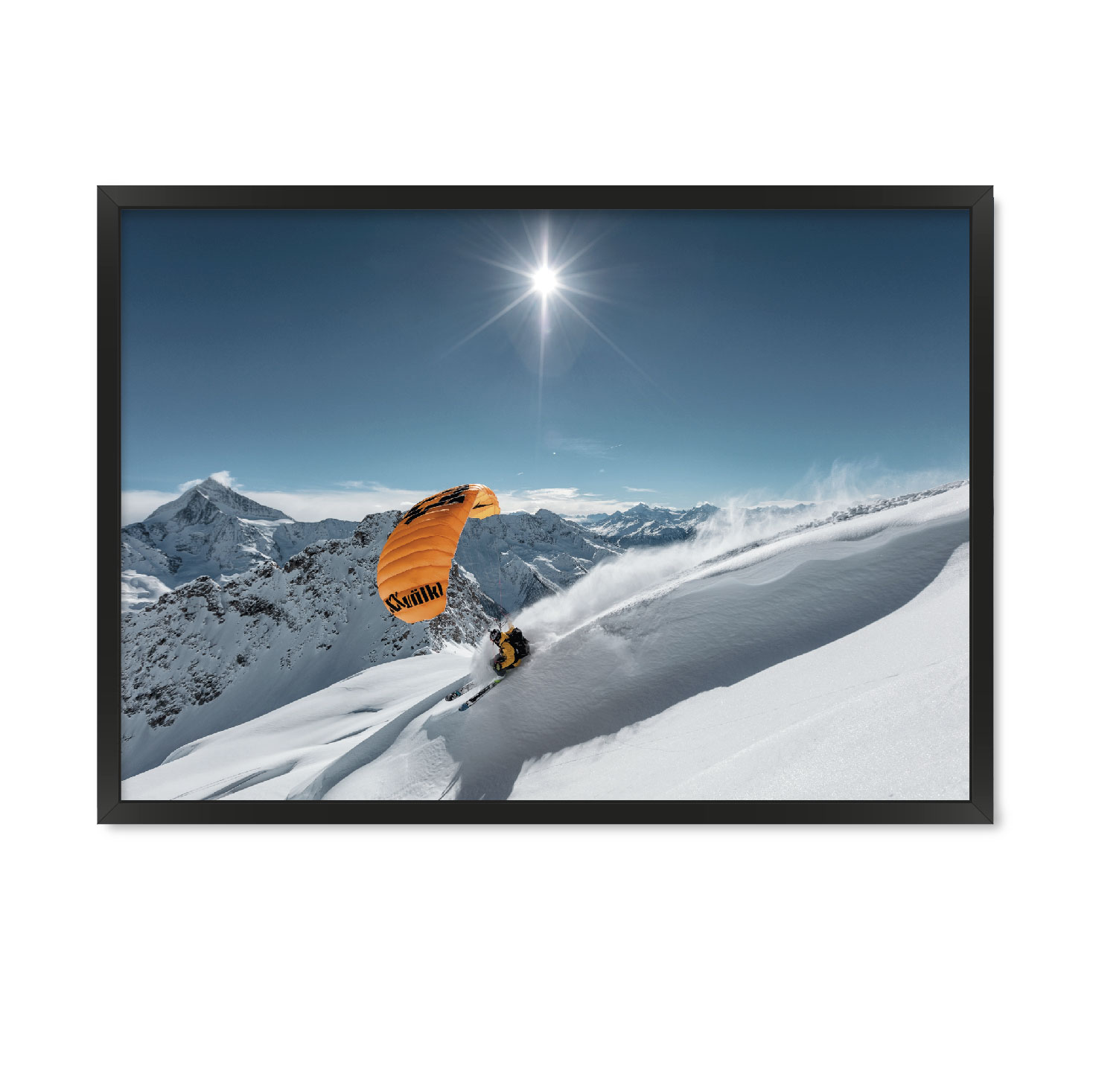 

Постер "Фрирайд ski" 420x594 мм в чёрной рамке