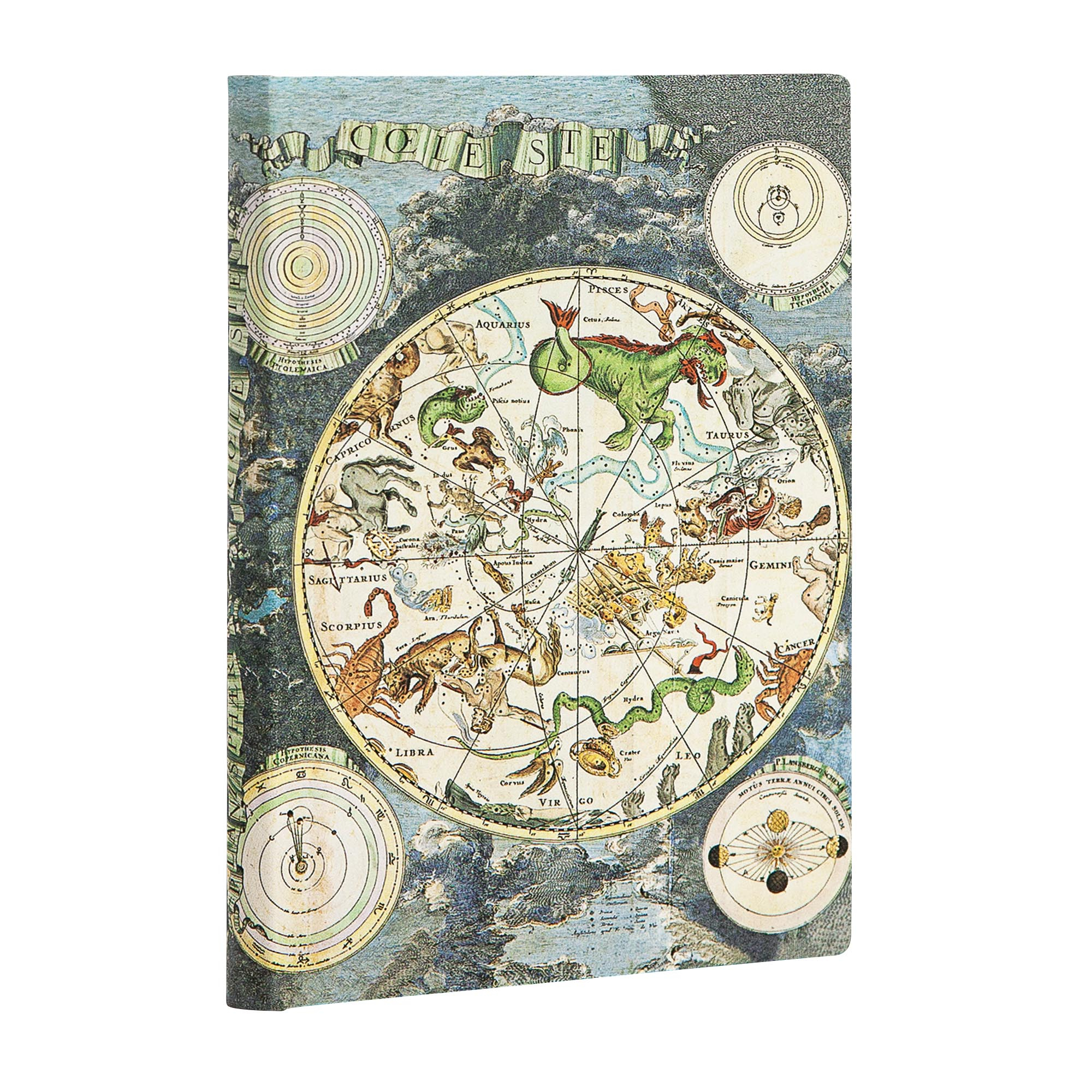 

Записник Paperblanks Небесна Планісфера Flexi кишеньковий / Лінійка 176 ст. (9781439756188)