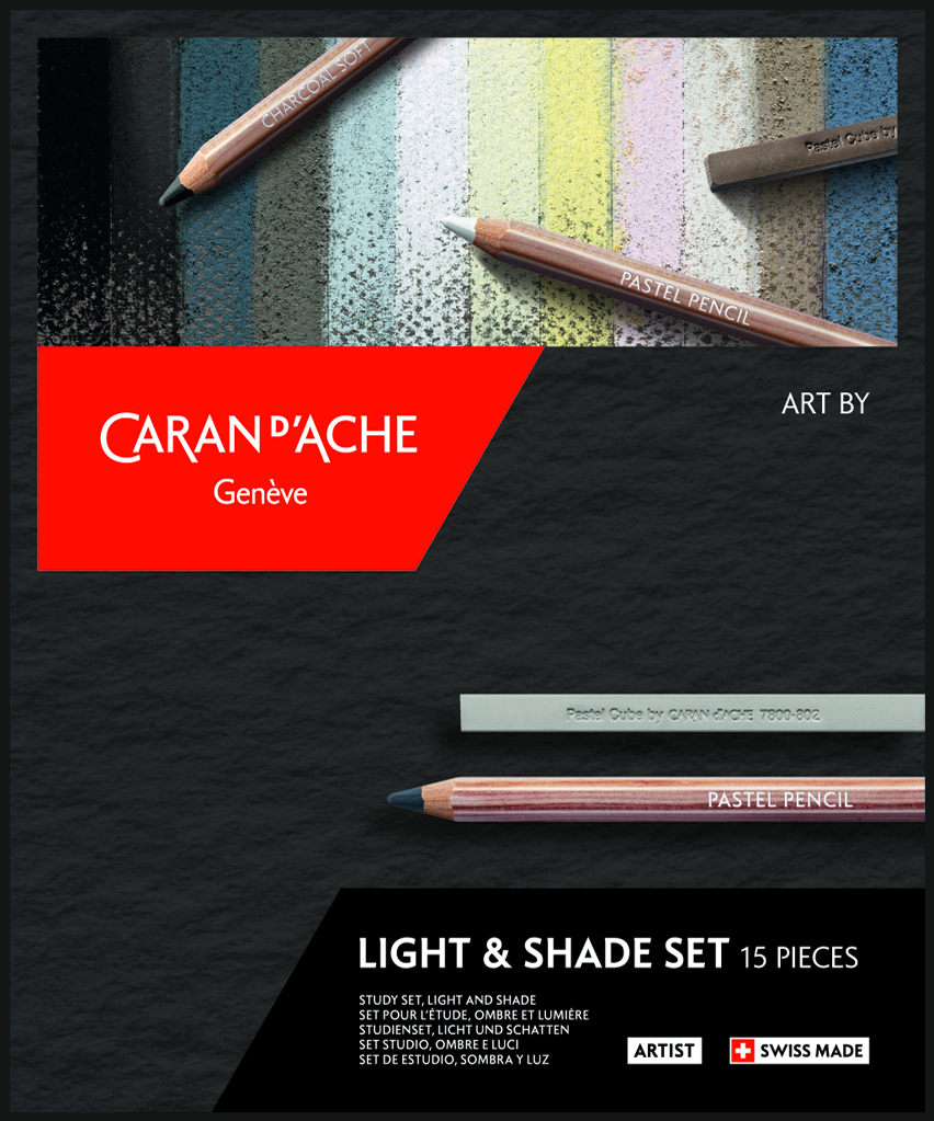 

Набір Caran d'Ache Artist Light & Shade Картонний бокс, 15 предметів (7630002335782)