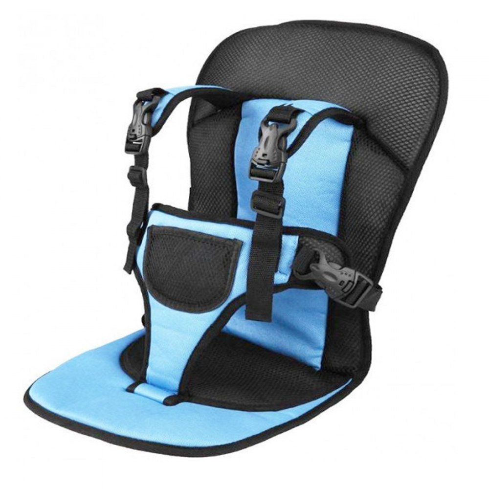 

Детское бескаркасное автокресло Multi-function car cushion до 12 лет Голубое