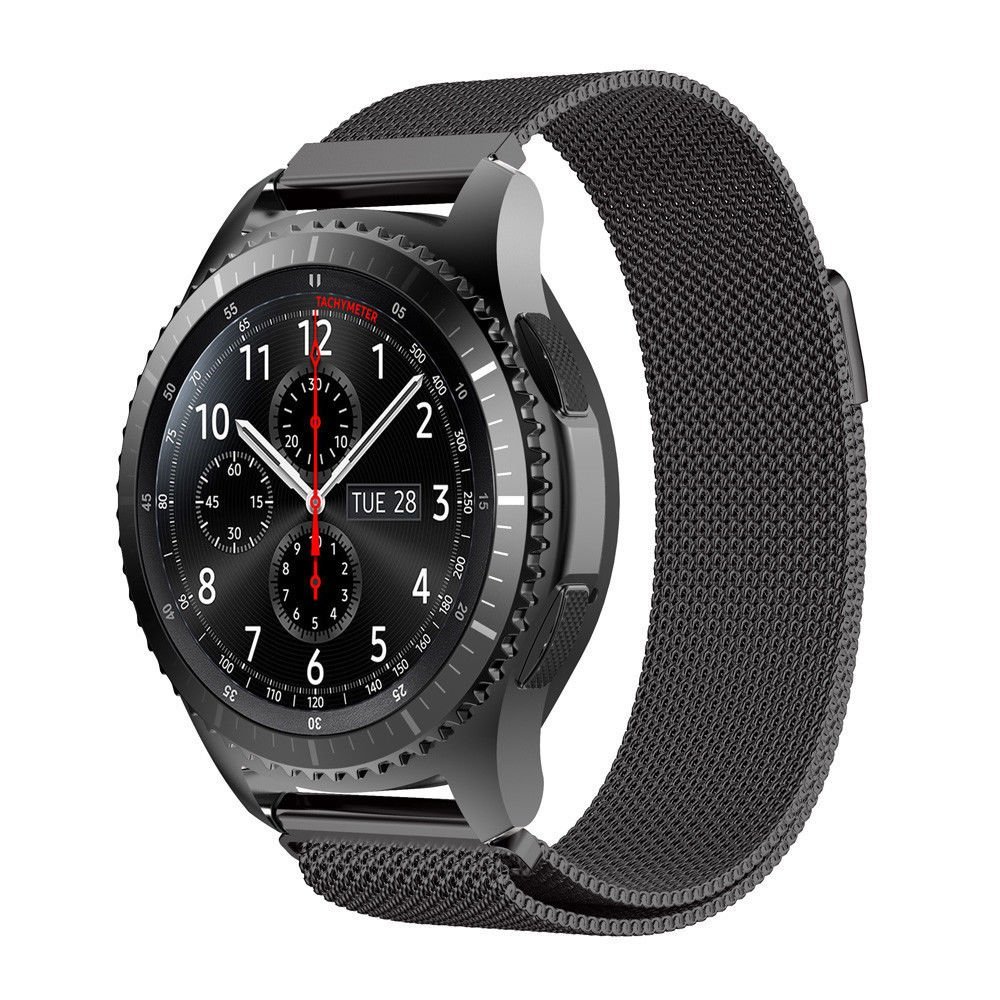 

Металлический ремешок Watchbands Milanese Loop для Samsung Gear S3 - черный