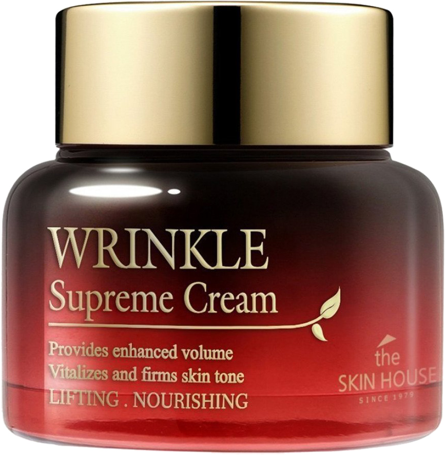 Акція на Крем The Skin House Wrinkle Supreme Cream Питательный с женьшенем 50 мл (8809080822852) від Rozetka UA