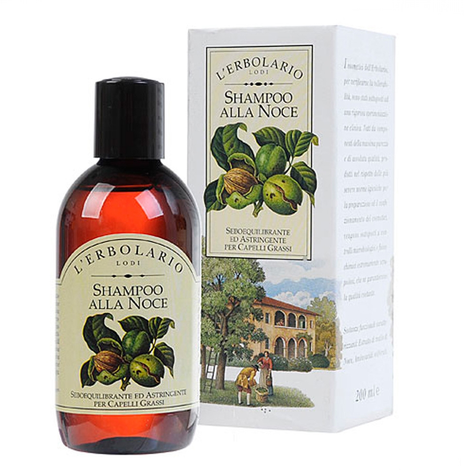 Шампунь "Грецкий орех" L'Erbolario Shampoo alla Noce 200ml (473781 ...