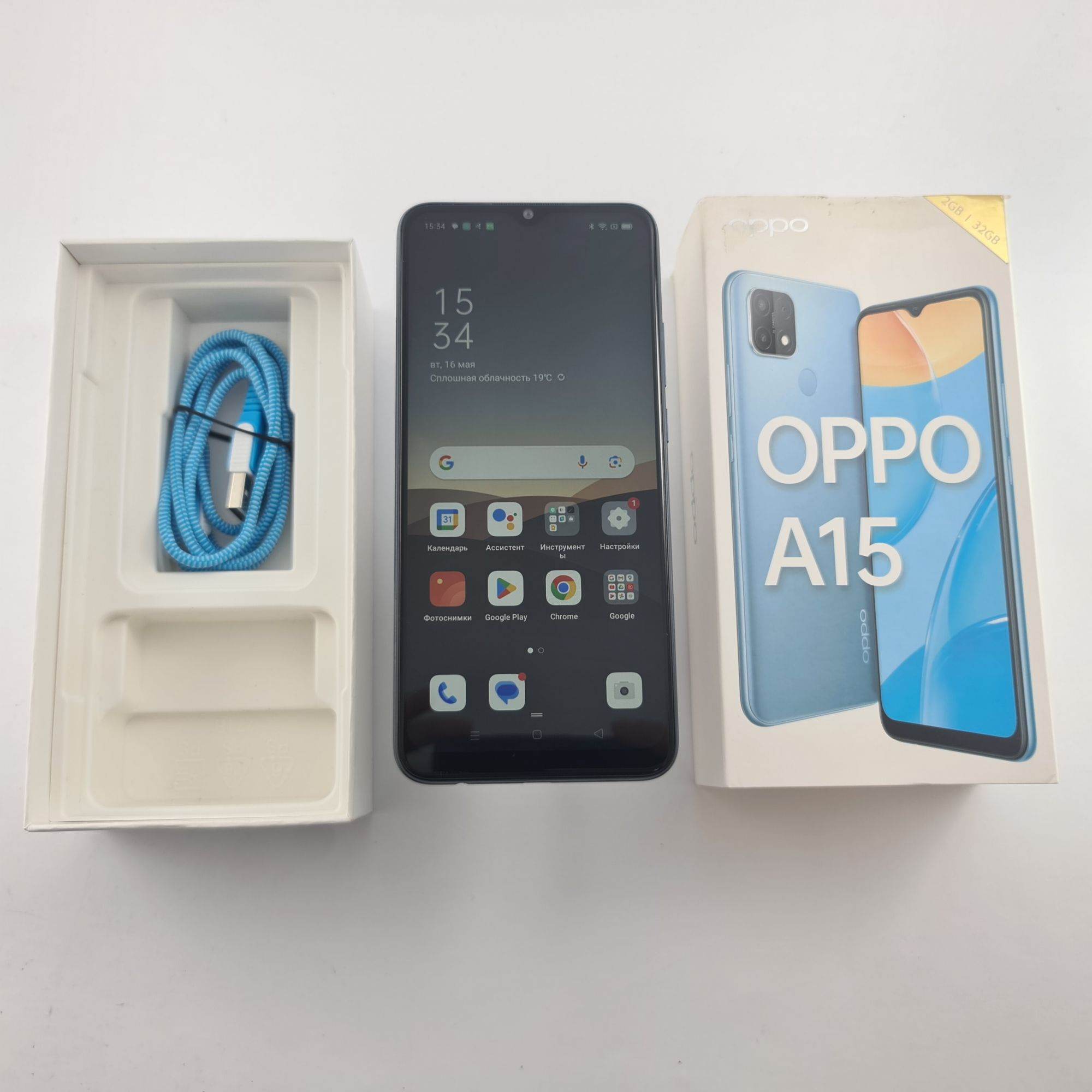Oppo A15 32 GB Black (2C00007229) БУ – низкие цены, кредит, оплата ...
