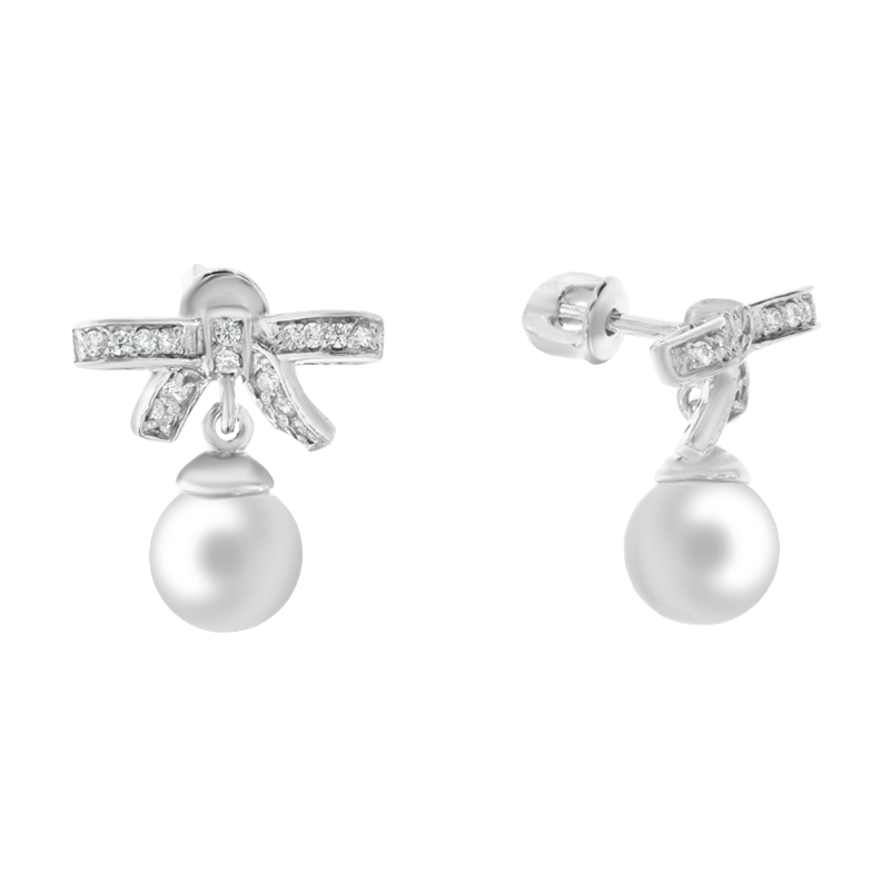 

Серьги-пусеты Diamant С1814с